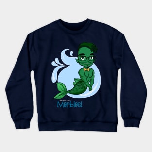 Deep Green Merbie Crewneck Sweatshirt